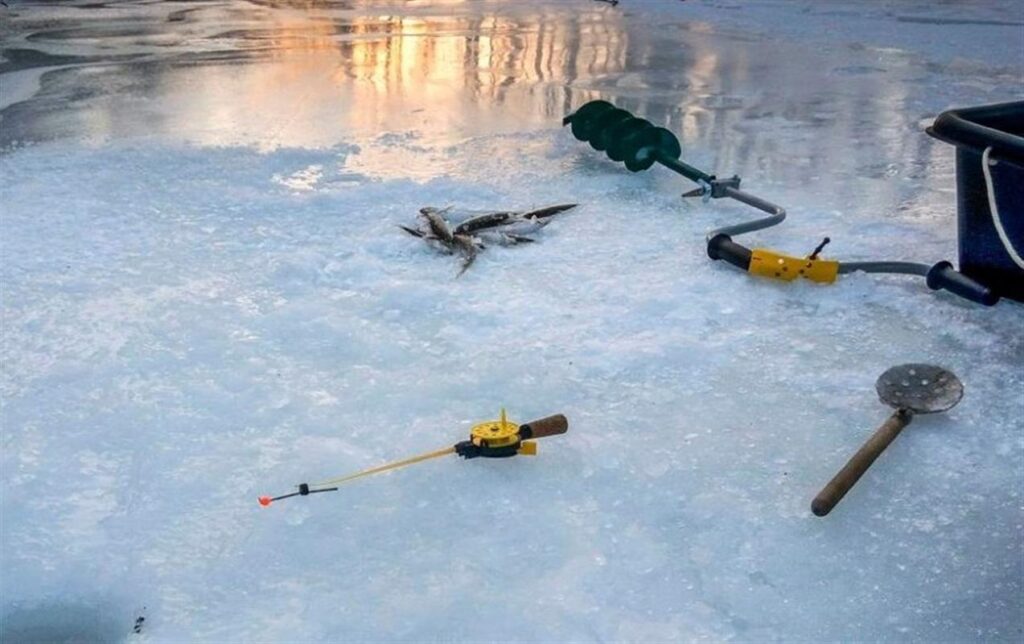 Подготовка места лова